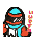 みんなのヒーローフィンファンス 大人敬語（個別スタンプ：6）