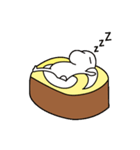 スイーツたちとぐーたらなスタンプ（個別スタンプ：1）