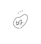 ₀₀₁（個別スタンプ：3）