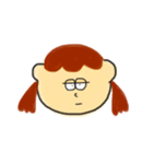 そばにいるきになる女の子（個別スタンプ：7）