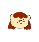 そばにいるきになる女の子（個別スタンプ：10）