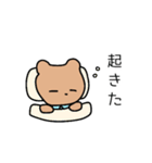 口の悪いクマ（個別スタンプ：24）
