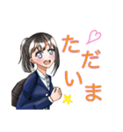ふたりのにちじょうふたんぷ（個別スタンプ：8）