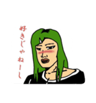 つよめの女性（個別スタンプ：3）