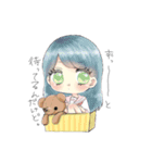 JKとぬいぐるみ（個別スタンプ：3）