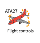 航空機ATAスタンプ（個別スタンプ：7）