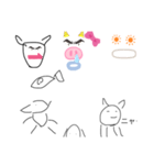 りくくんキャラクターズ（個別スタンプ：8）