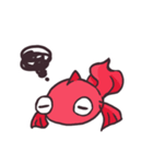 金魚とカメ（個別スタンプ：12）