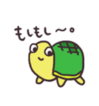 金魚とカメ（個別スタンプ：23）