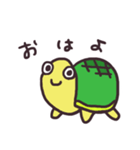 金魚とカメ（個別スタンプ：26）