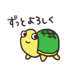 金魚とカメ（個別スタンプ：40）