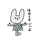 HIMOSUGA RABBIT -ひもうさ-（個別スタンプ：1）