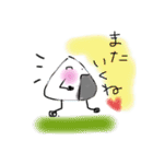 家族で使える日常会話おにぎりくん（個別スタンプ：7）