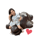 杏ちゃんりみちゃん（個別スタンプ：5）