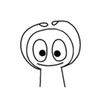 ただの白い人（個別スタンプ：7）