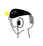 ただの白い人（個別スタンプ：33）