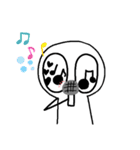 ただの白い人（個別スタンプ：36）