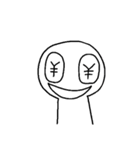 ただの白い人（個別スタンプ：37）