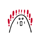 敬語で話すにこにこした白い生き物（個別スタンプ：27）