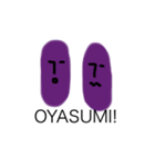 変なキャラクタースタンプ（個別スタンプ：4）