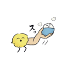 毎日使える！わたぼこりちゃん（脚長ver）（個別スタンプ：9）