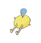 毎日使える！わたぼこりちゃん（脚長ver）（個別スタンプ：12）