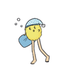 毎日使える！わたぼこりちゃん（脚長ver）（個別スタンプ：13）
