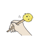 毎日使える！わたぼこりちゃん（脚長ver）（個別スタンプ：26）