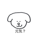 かわいい犬だけど同じ顔（個別スタンプ：19）