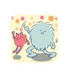 毛玉と猫のルームシェア（個別スタンプ：3）