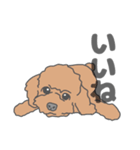 イヌたちのふせ！（個別スタンプ：3）