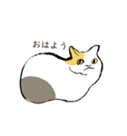 化け猫ちっくな猫（個別スタンプ：24）