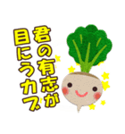 野菜の間違った使い方。毎日使えるダジャレ（個別スタンプ：24）