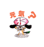 ミミがかわいいワンちゃん、ラフくん（個別スタンプ：6）
