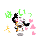 ミミがかわいいワンちゃん、ラフくん（個別スタンプ：11）