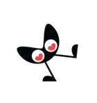 ちび悪魔デビルの表情（個別スタンプ：5）