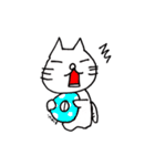 昭和ねこちゃん（個別スタンプ：4）