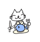 昭和ねこちゃん（個別スタンプ：21）