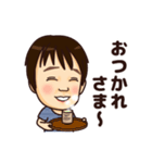 瑛斗2歳にしてイラスト（個別スタンプ：1）