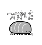 脱力したむし図鑑(青いだんごむし編)（個別スタンプ：25）