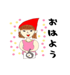 母画伯#1（個別スタンプ：9）