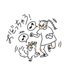 みつあみガールと彼女のねこ（個別スタンプ：12）