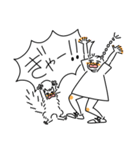 みつあみガールと彼女のねこ（個別スタンプ：13）