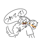 みつあみガールと彼女のねこ（個別スタンプ：22）
