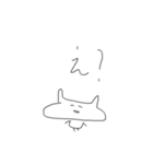 性格曲がった口悪ウサギ（個別スタンプ：22）