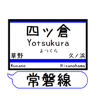 常磐線2 駅名 シンプル＆気軽＆いつでも（個別スタンプ：21）