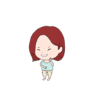 Hello, lazy girl！(Japanese virsion)（個別スタンプ：10）