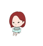 Hello, lazy girl！(Japanese virsion)（個別スタンプ：22）