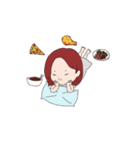 Hello, lazy girl！(Japanese virsion)（個別スタンプ：24）