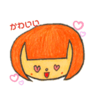 【ゆの子ちゃん】 女の子スタンプ（個別スタンプ：5）